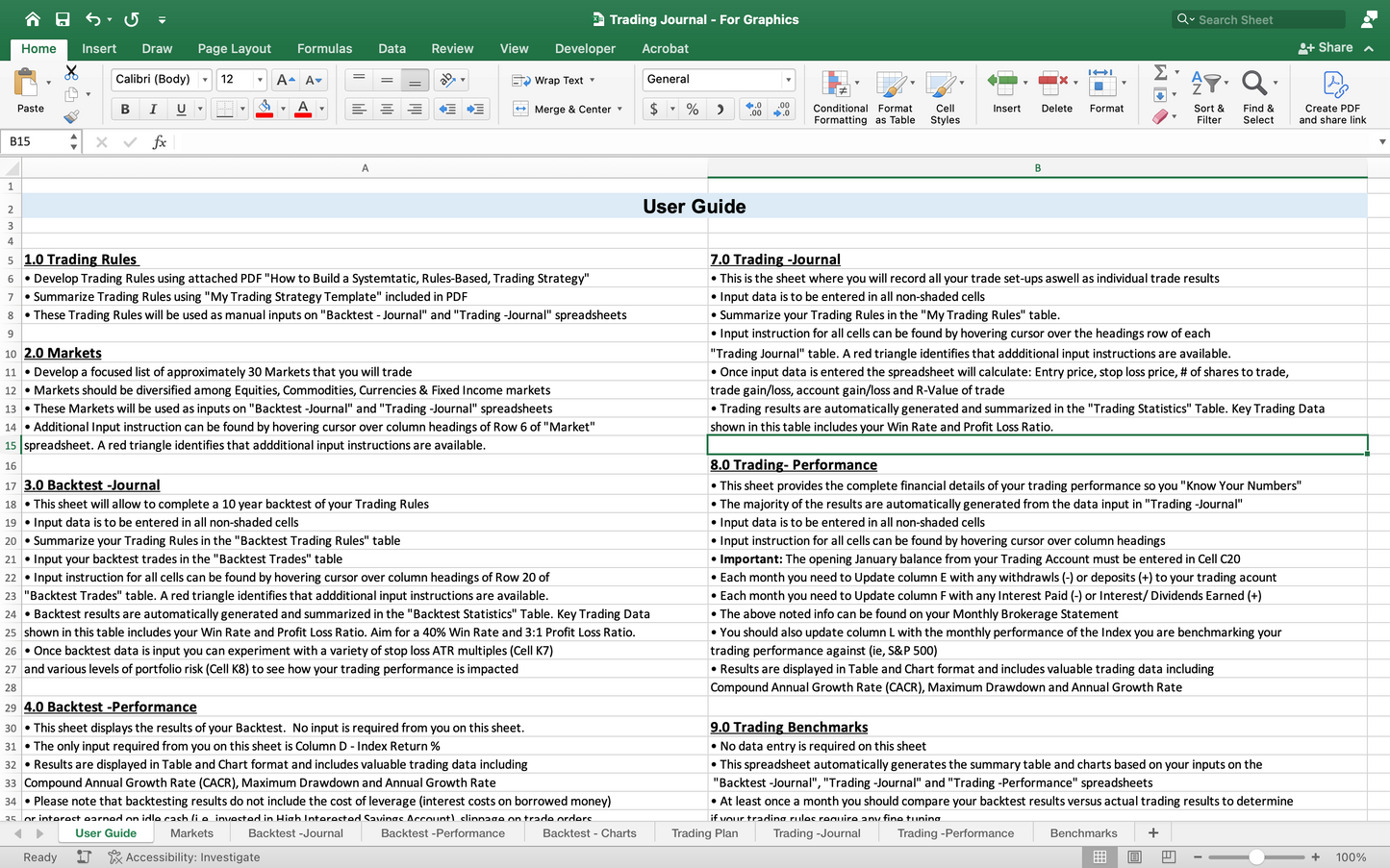 Trading Journal PRO