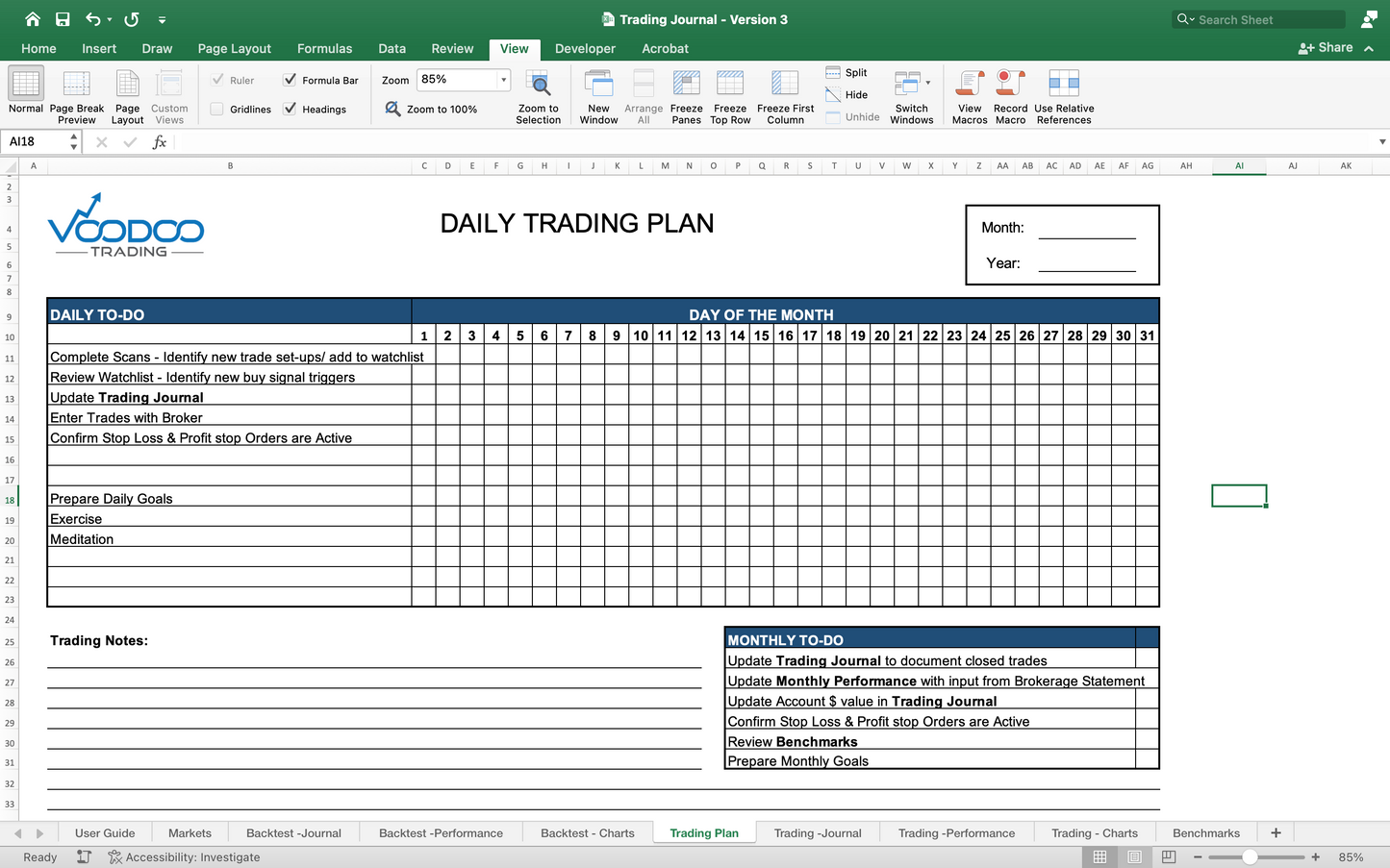 Trading Journal PRO